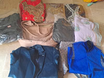 clothes ,waskit and bag