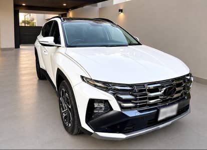 Hyundai Tucson Hybrid Signature AWD 2025 | White | Dealer Maintained |