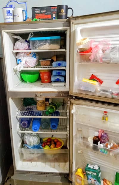 Pel 2 door medium size fridge in excellent running condition.