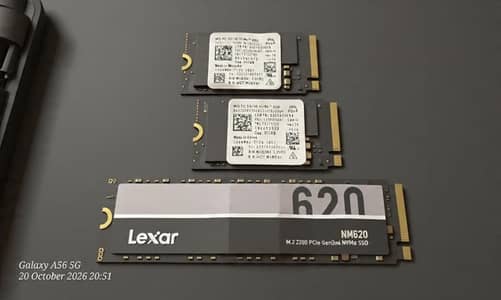 512GB 1TB NvME SSD