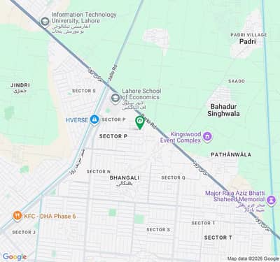 Prime Location 1 Kanal Plot for Sale in DHA Phase 7, P Block P-564