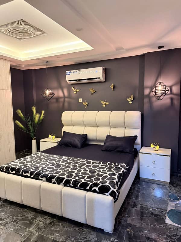 Luxury 1 Bedroom Furnished Apartment for Rent Per Day in Bahria Town ...