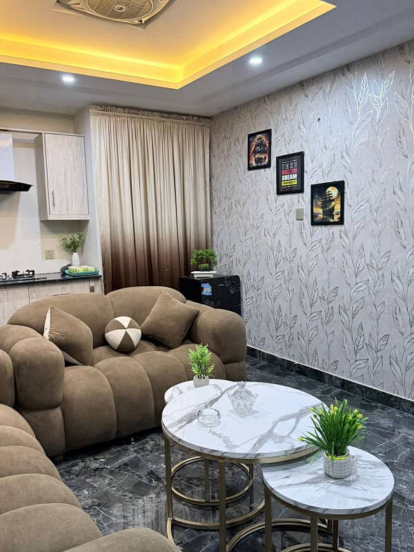 Luxury 1 Bedroom Furnished Apartment for Rent Per Day in Bahria Town ...