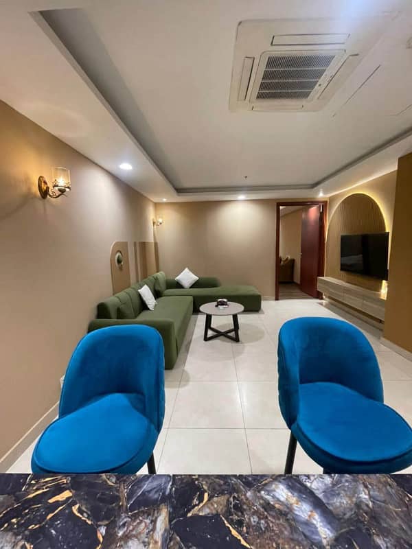 Executive 1 Bedroom Furnished Apartment for Rent Per Day in Bahria Town ...