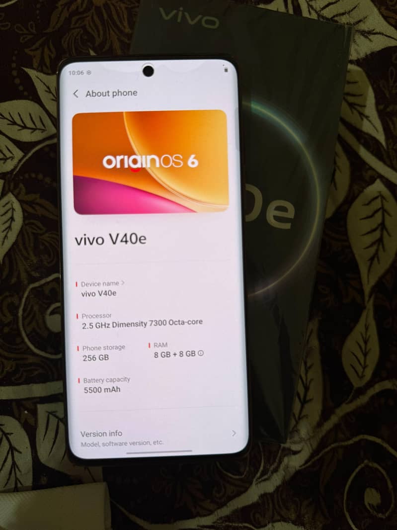 Vivo V40e 8