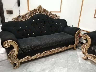 Premium Crown Sofa Set 7 Months Old, Excellent Condition in Good Price