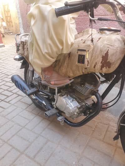 125 Bike Used Condition Clear paper  good Condition Modify bike
