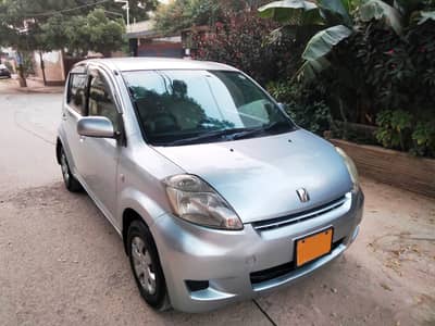 TOYOTA PASSO Automatic Model 2007 Registered 2012 Silver color.