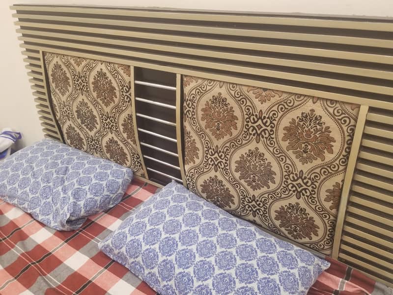 Bed + Side Table + Dressing Table+ Bed Mattress+Pillow 1