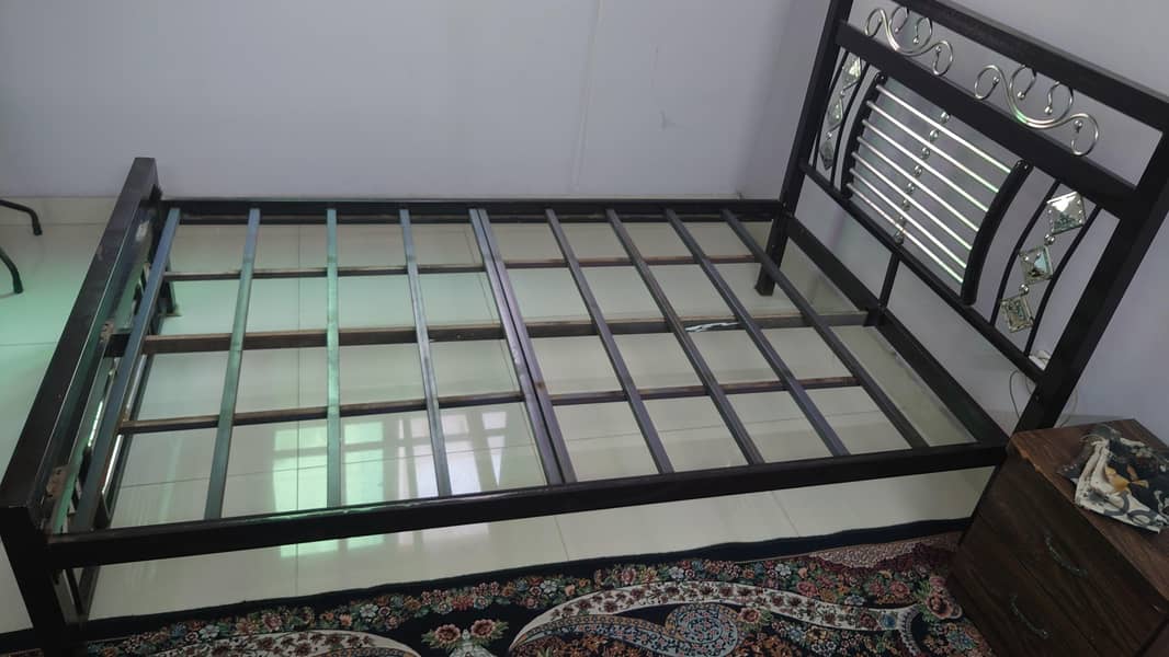 Single Iron Foldable Bed 2