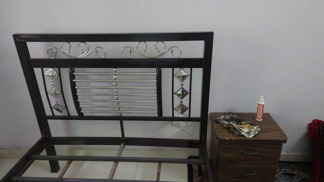 Single Iron Foldable Bed 3
