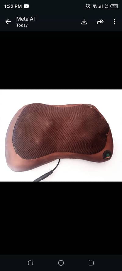 neck massager pillow with heating