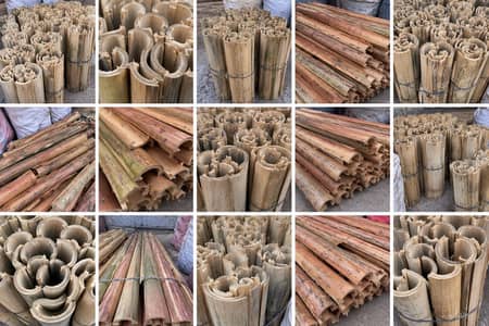 Barma bamboo/bans cuts (48,32 inches)-for premium frames