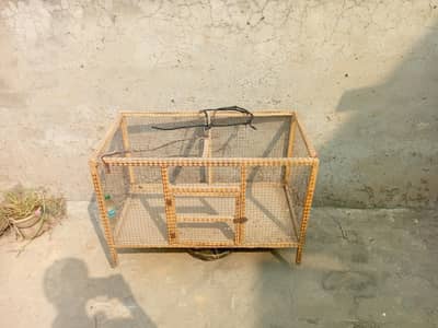 wooden cage for sale good condition