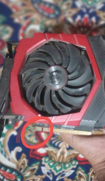 Graphic card MSI Rx 580 gaming x 8 gb