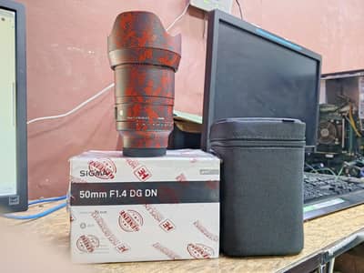 Sigma 50mm 1.4 DG DN with Box