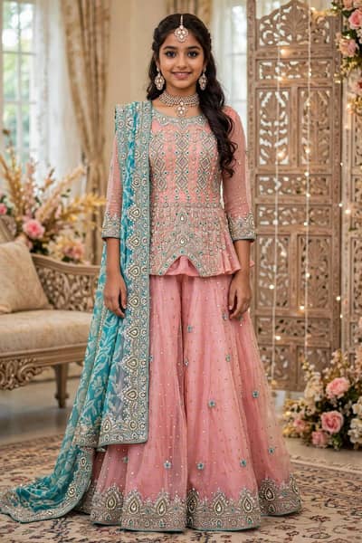 party wear walima engagement