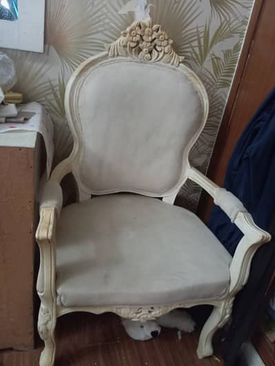 Coffee set (2 chairs with table without mirror