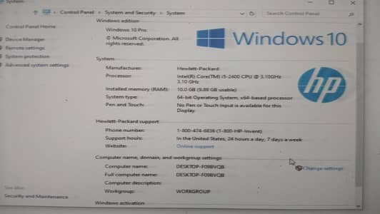 HP i5 pc for sale