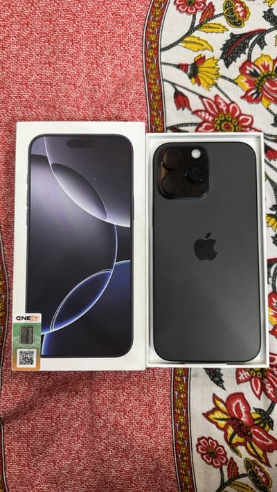 Apple iPhone 16 Pro Max 90% Battery Health with Box