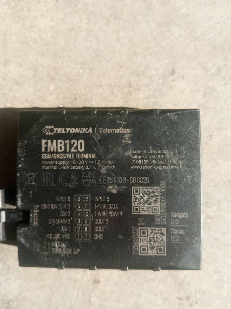 FMB120 GPS system 0