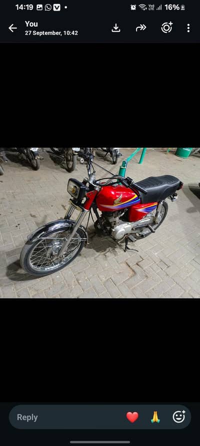 Honda 125 zero condition