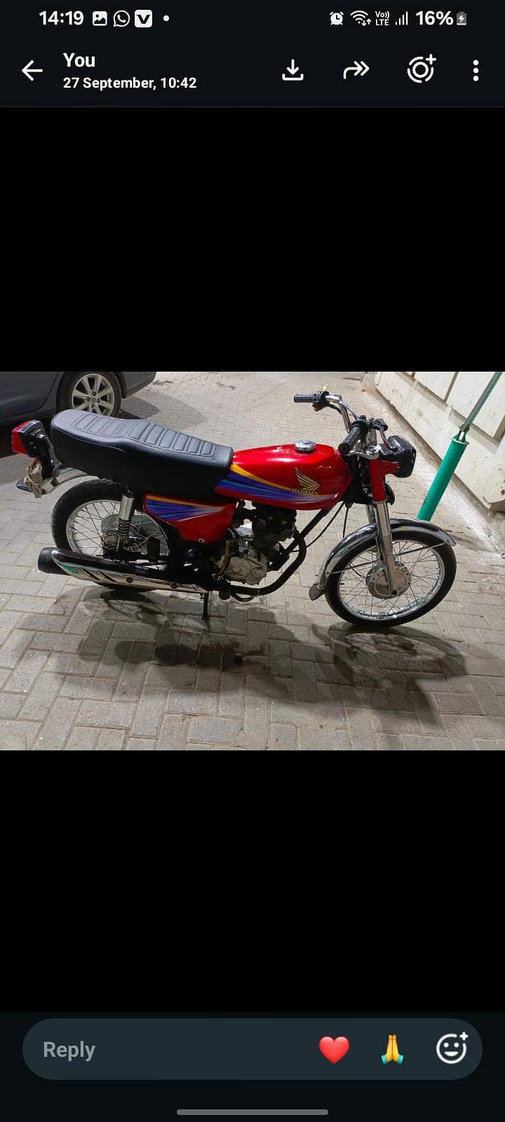 Honda 125 zero condition 2