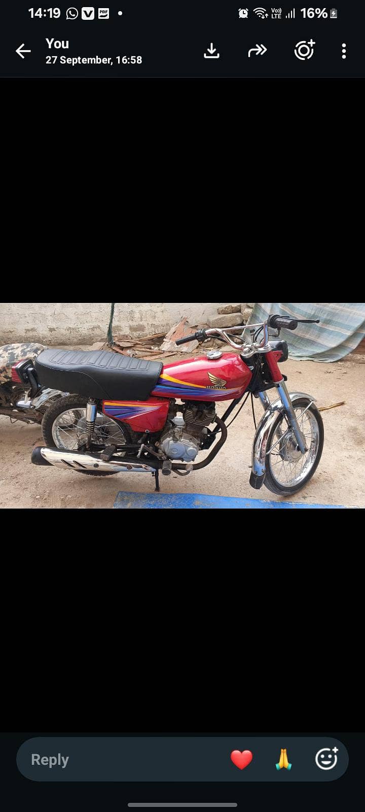 Honda 125 zero condition 3