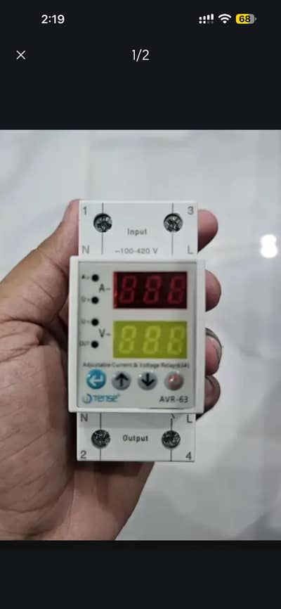 Current and voltage controller