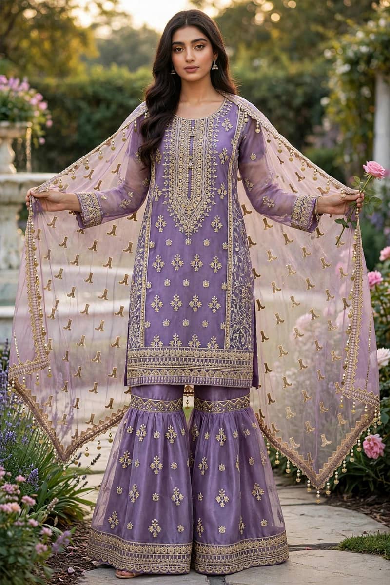 3pcs sharara set 8