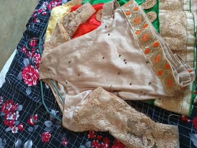 lehanga choli dupatta