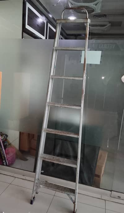 Heavy Duty Aluminium Folding Ladder (6-Step Reborn Brand)