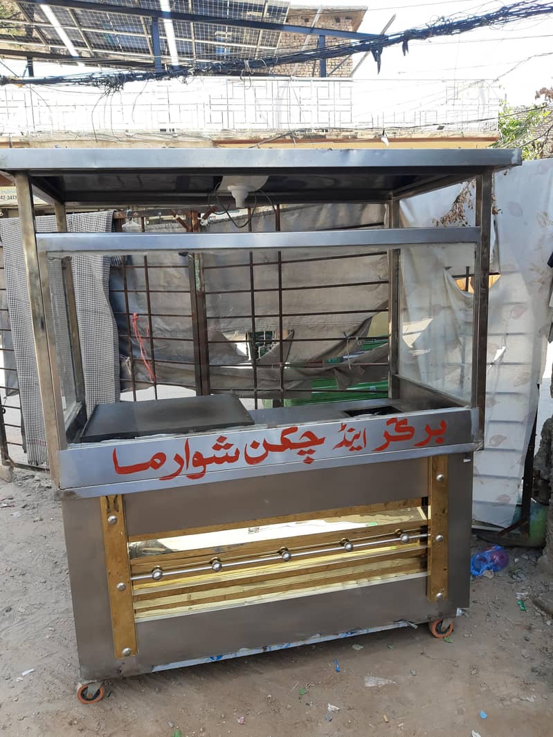 Shawarma bargar conter 0