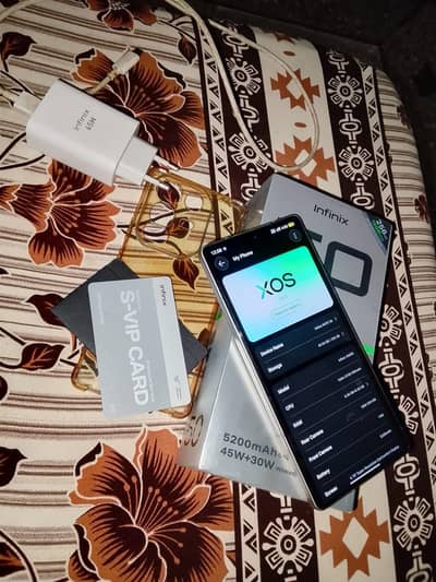Infinix Note 50 16gb 256gb complete box 10/10 1month warranty