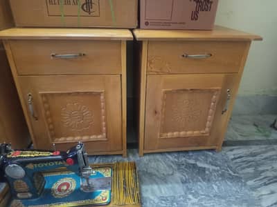 Pure chinar & darek wooden furniture set 3 months usesd in mansehra