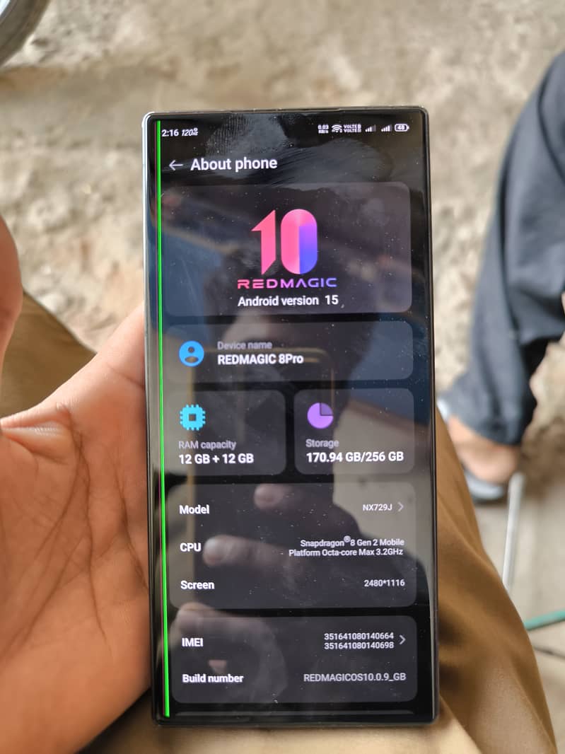 RedMagic 8 pro 0