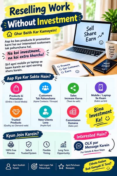 Reselling Work From Home | Without Investment