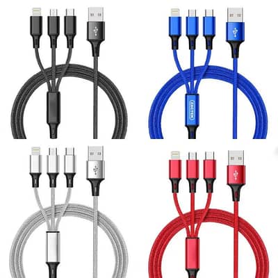 3 in 1 Charging Cable