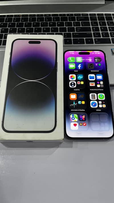 Apple iPhone 14 Pro Max PTA Official Approved with box