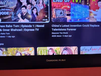 chanhang ruba 32 inch Android led you tube working