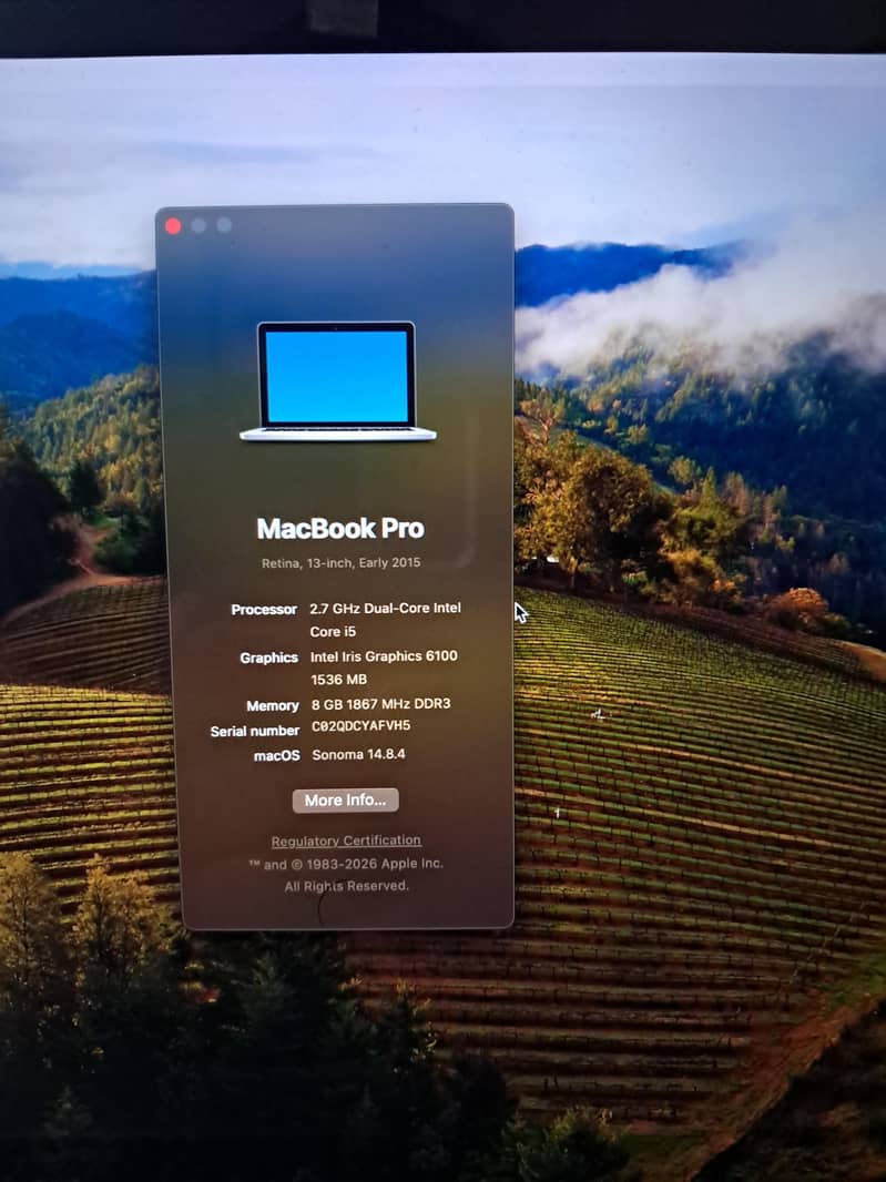 Macbook pro 2015 1