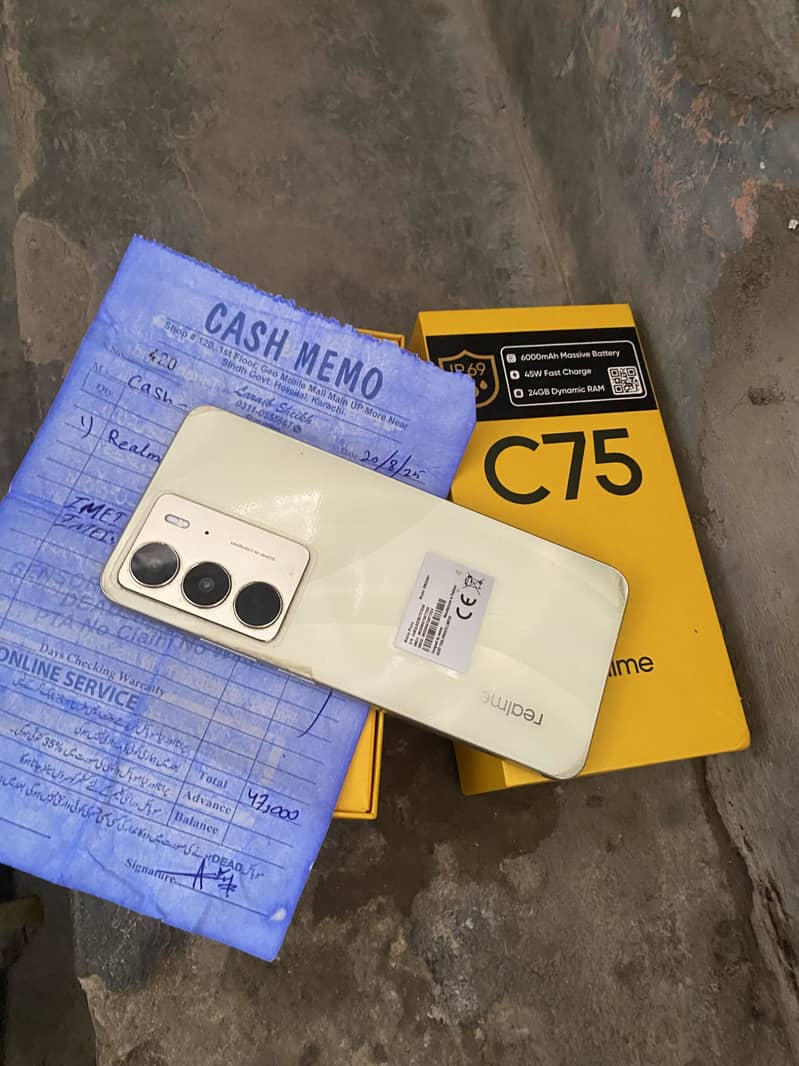 Realme C75 0