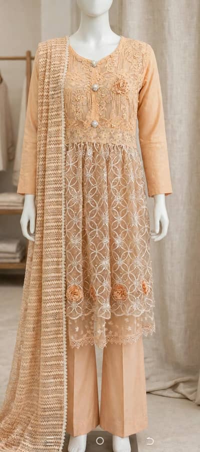 net fancy frock