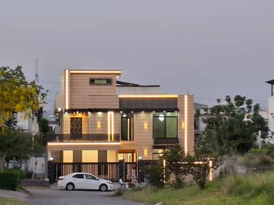 Luxury Kanal Designer Double Unit House For Sale In B-17 Multi Gardens Islamabad
