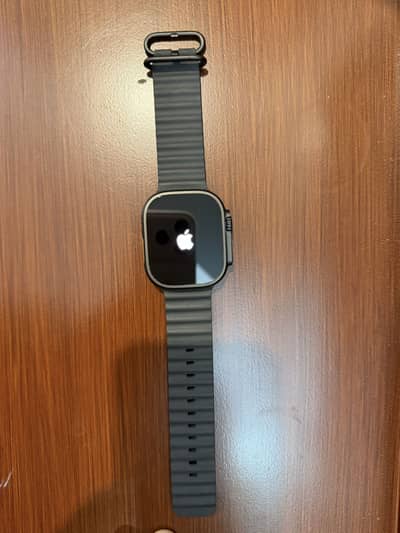 Apple Watch Ultra 2 49mm Black Ti Black Ocean Band