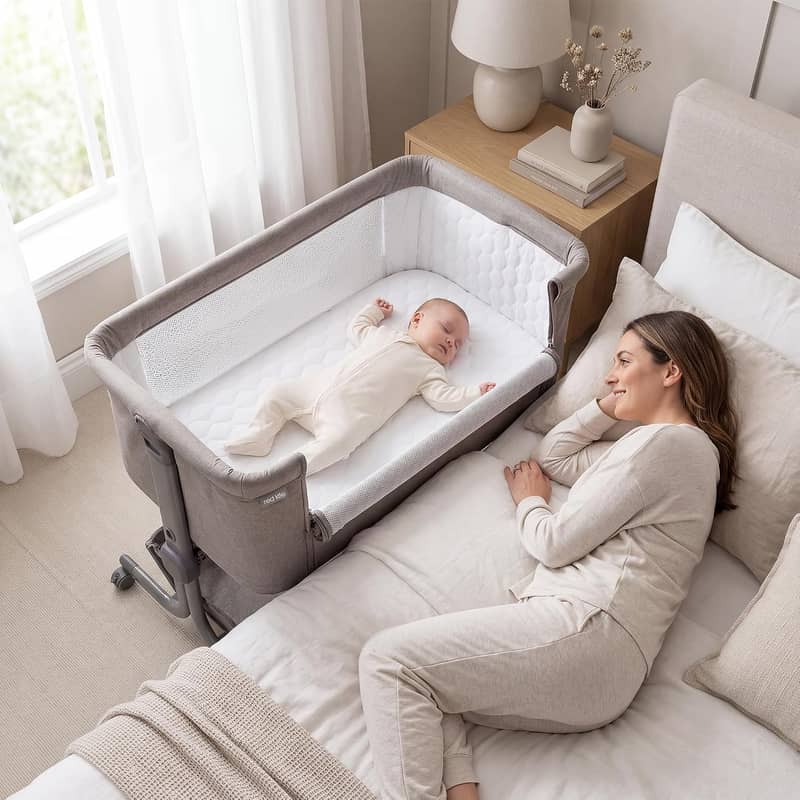 Bedside Baby Cot 1