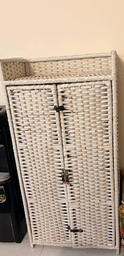 Like New - two door- wardrobe - aesthetic can - decor