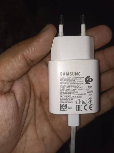 Samsung galaxy 25 watt original super fast charger