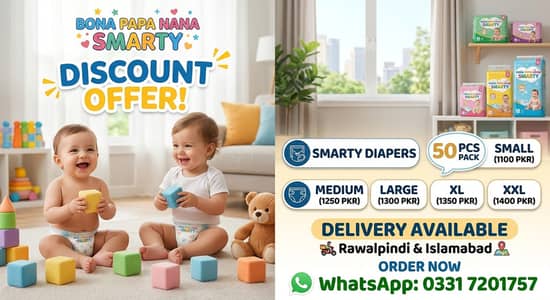 Baby Diapers Available - Best Quality & Affordable Price (All Sizes)