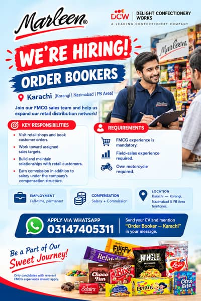 Sales Officer and Order Bookers